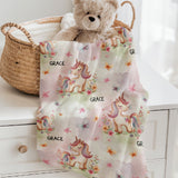 personalised baby blankets