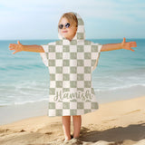 Personalised kids hooded towel