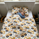 Personalised Kids Quilt Cover & Pillowcase Set