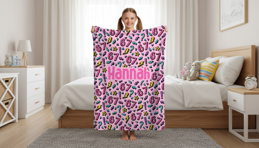 Custom Name Blankets