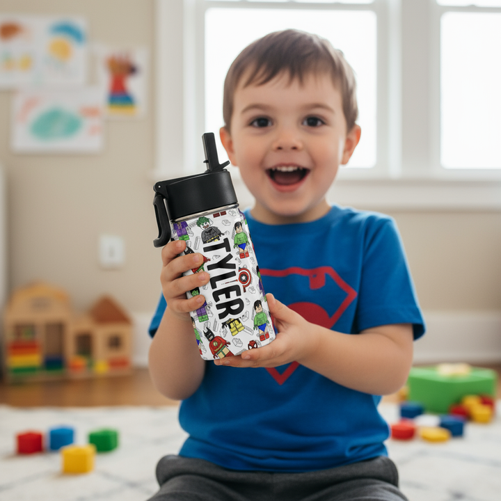 Kids Insulated Water Bottle - 13oz/400ml
