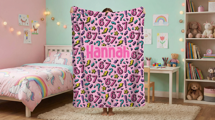 Custom Name Blankets