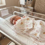 Pooh Bear - Personalised Muslin Swaddle