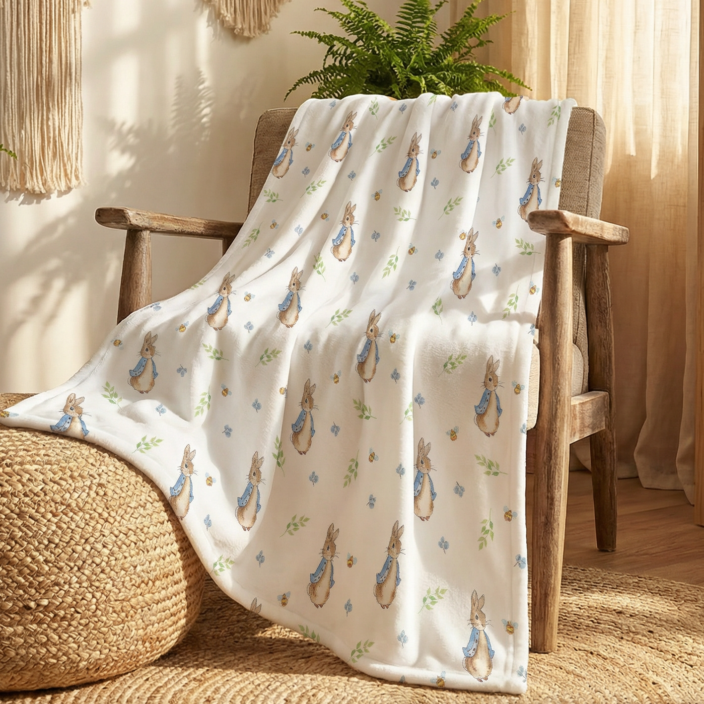 peter rabbit blanket