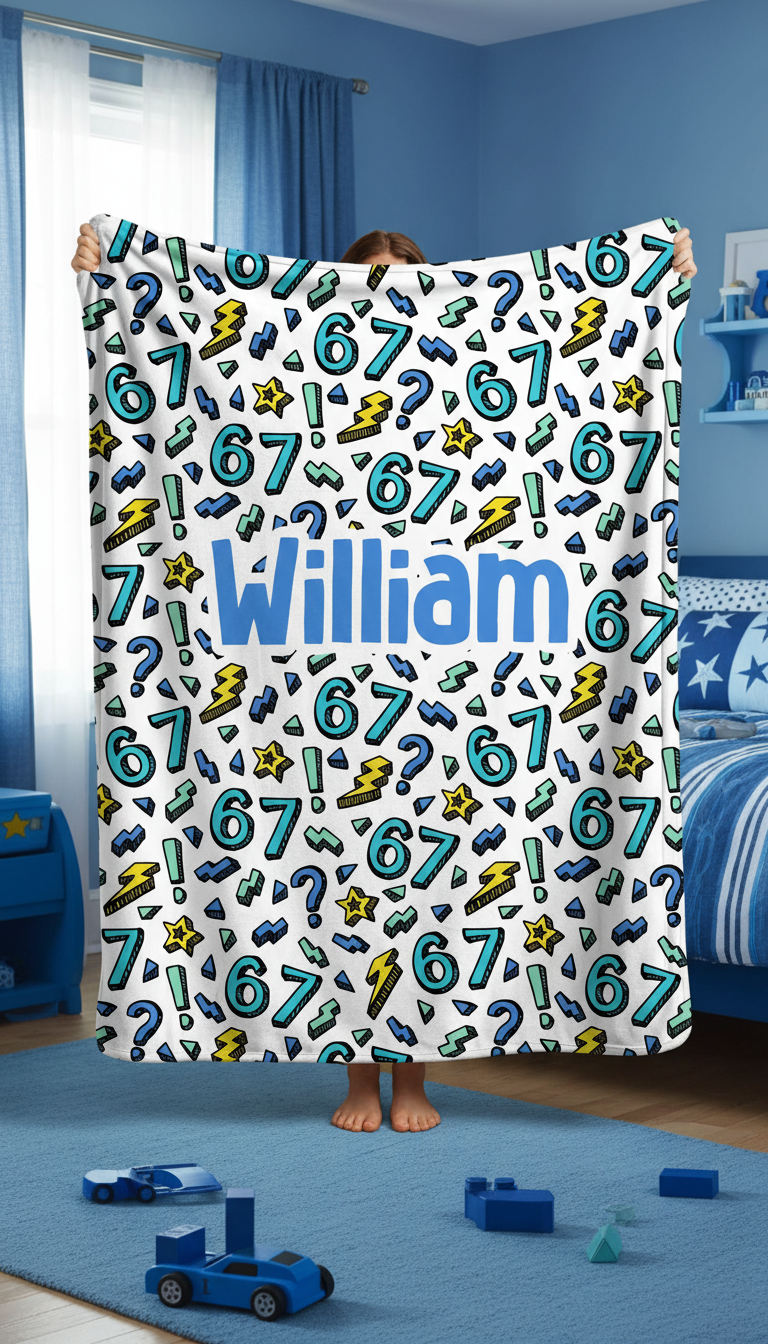 Custom Name Blankets