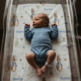 Personalised baby blanket with soft fabric and edge-to-edge custom design