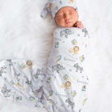 baby boy swaddle with name