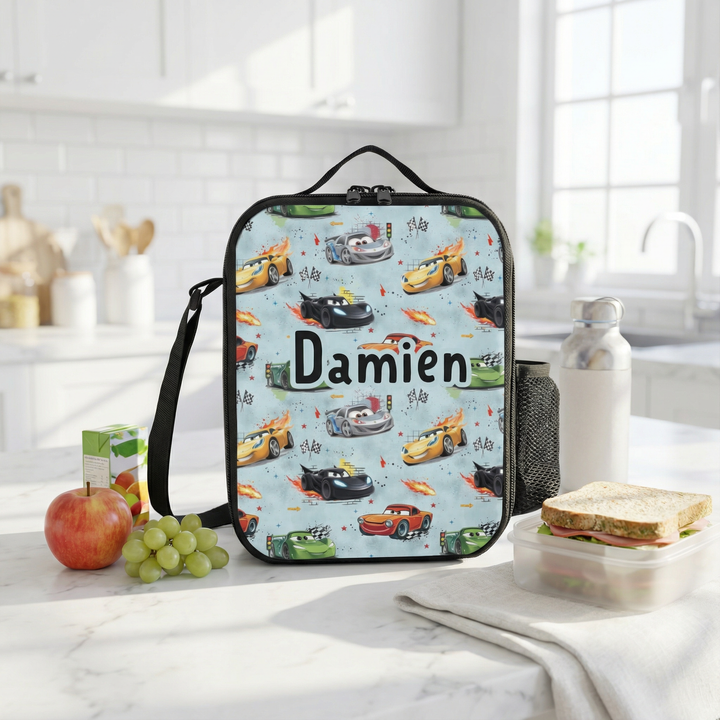 cars lunch bag for kids