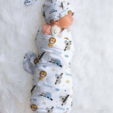 sloth baby swaddle
