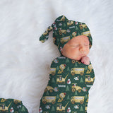 Christmas Swaddle Wrap & Beanie