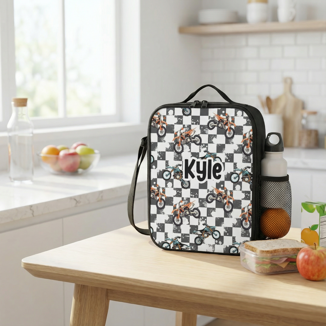 motocross lunch bag