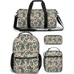 motorbike kids backpack duffle bag lunch bag