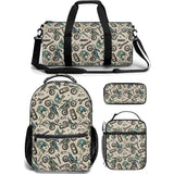 motorbike kids backpack duffle bag lunch bag