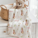 flopsy personalised baby blankets