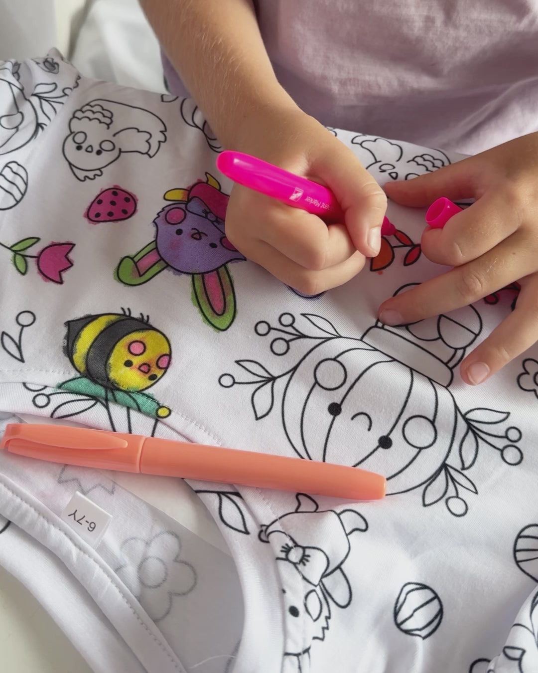 Colour & Create Kids Pyjamas