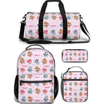 girls paw patrol backpack lunch bag duffle bag combo