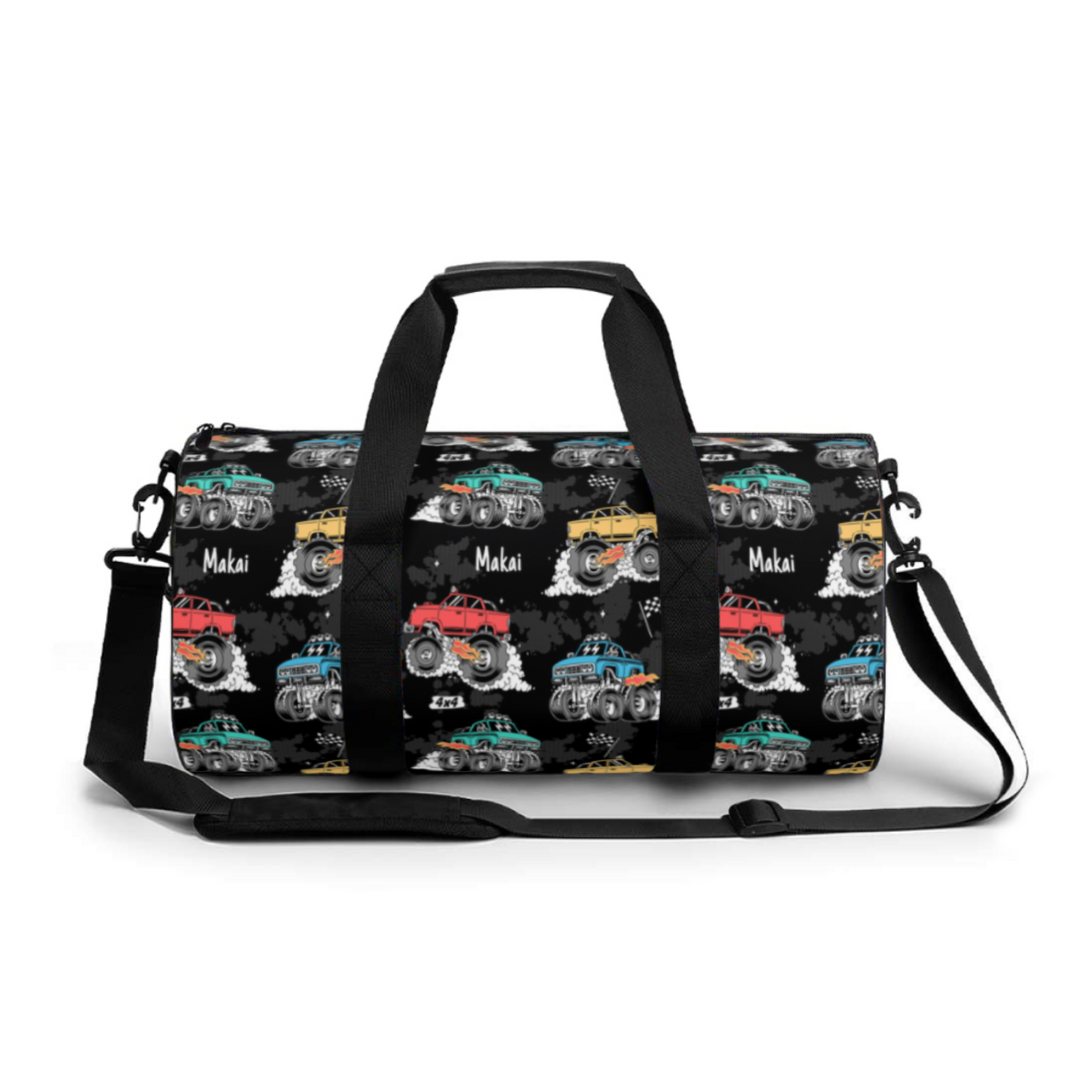 monster jam duffle bag