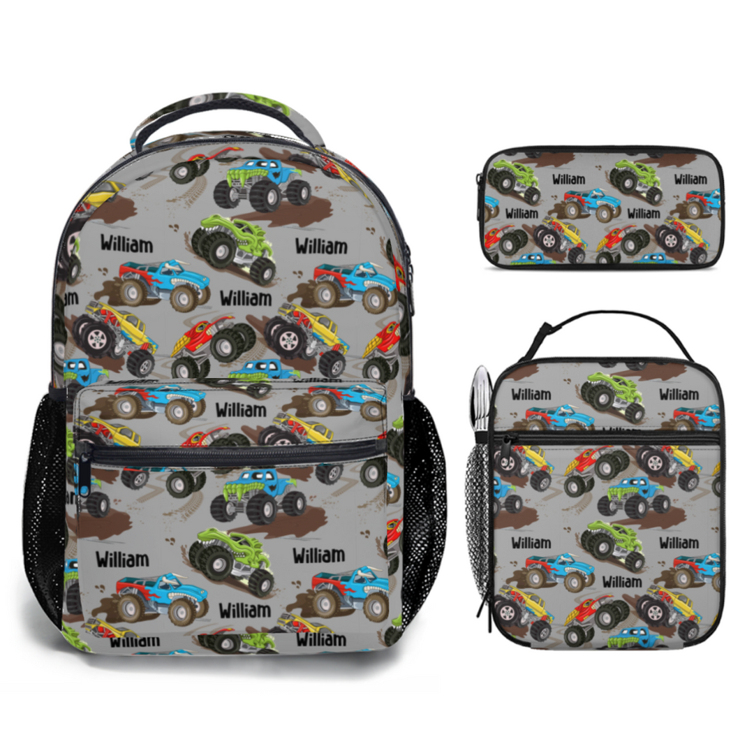 monster truck backpack