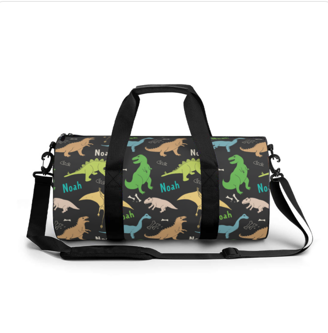 dinosaur duffle bag