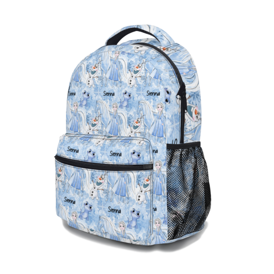 frozen backpack