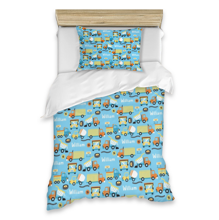 Personalised Kids Quilt Cover & Pillowcase Set
