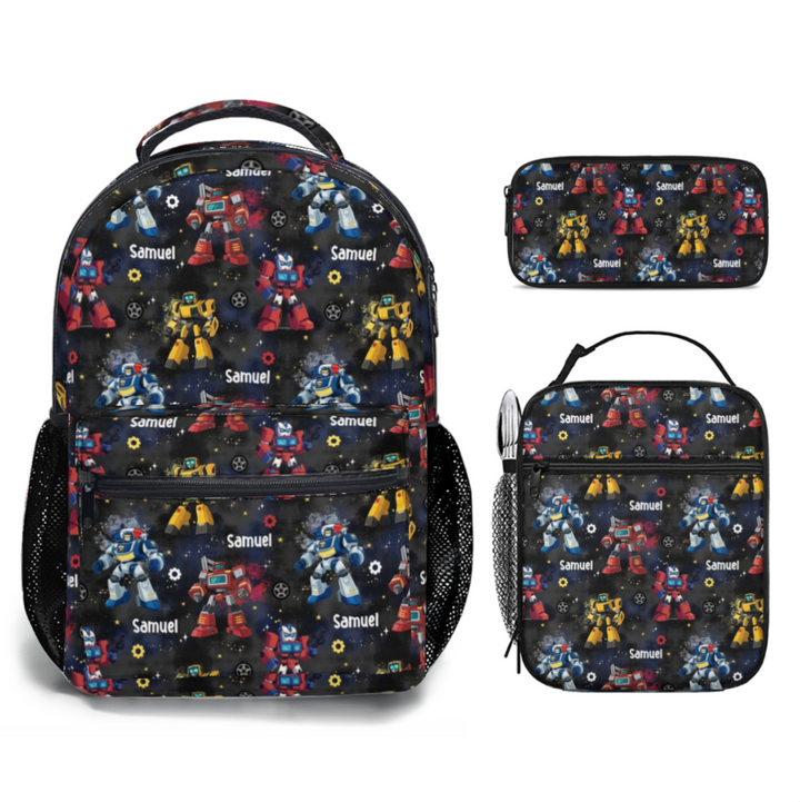 TRANSFORMERS KIDS BACKPACK SET