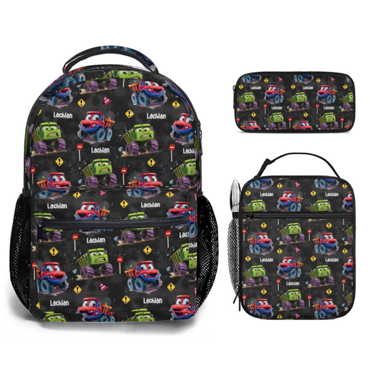 CONSTRUCTION KIDS BACKPACK SET