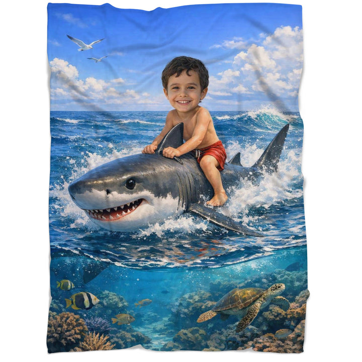 Personalised Photo Face Swap Blanket