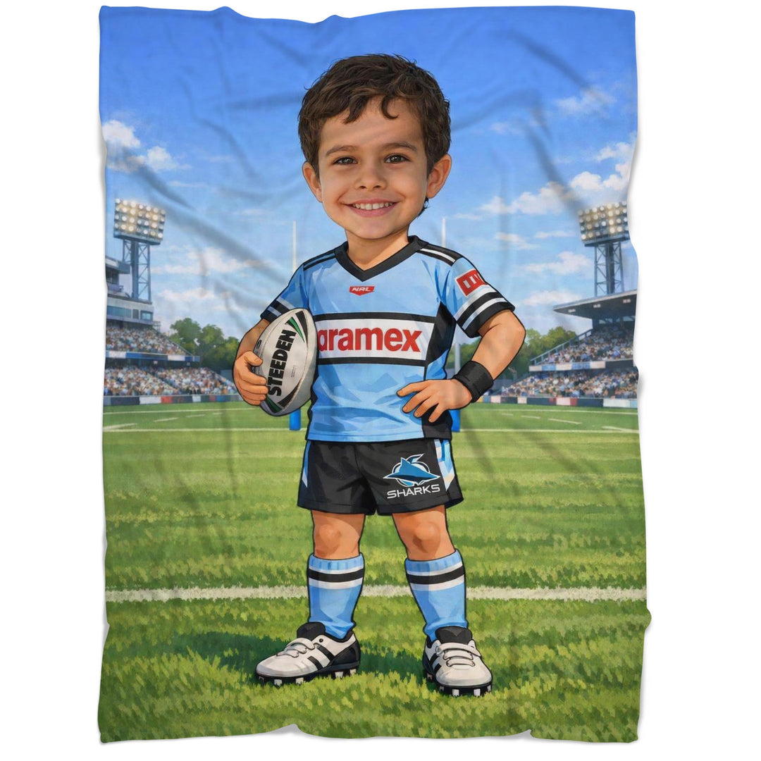 Personalised Photo Face Swap Blanket