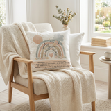 Rainbow Love Cushion with Insert — Personalised Mother's Day Gift