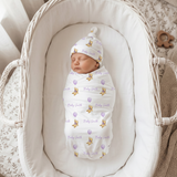 Pooh Bear - Personalised Swaddle Set
