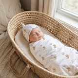 Pooh Bear - Personalised Swaddle Set
