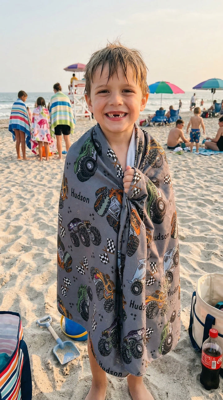 Personalised Sand Free Towels