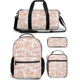 girls backpack lunch bag duffle bag combo