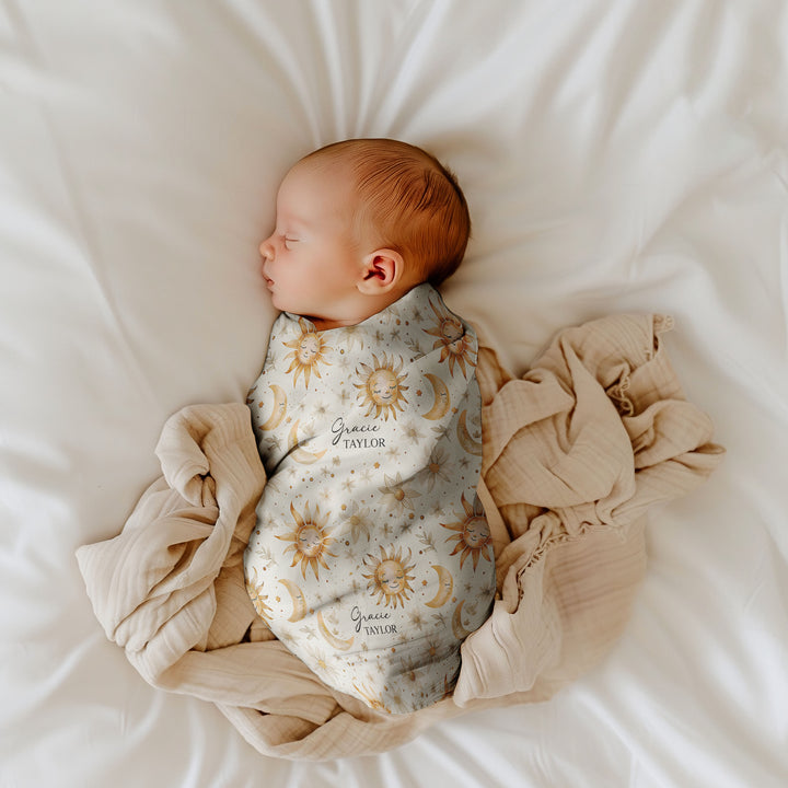 Custom Swaddle Wrap & Beanie