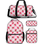 girls backpack lunch bag duffle bag combo