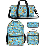 trucks backpack lunch bag duffle bag combo