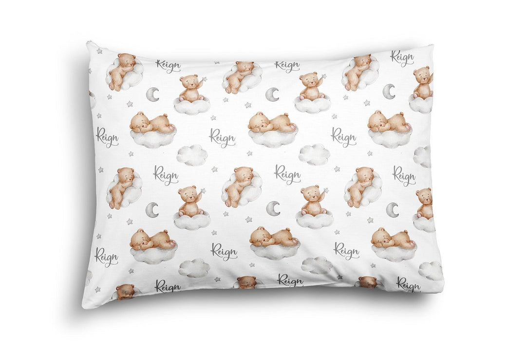 teddy bear pillow case